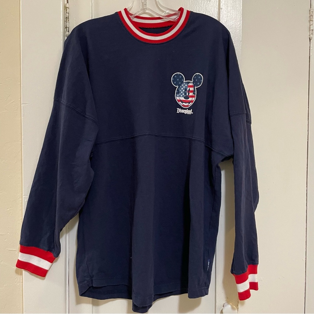 Disney patriotic red white blue Mickey spirit jerseys size medium